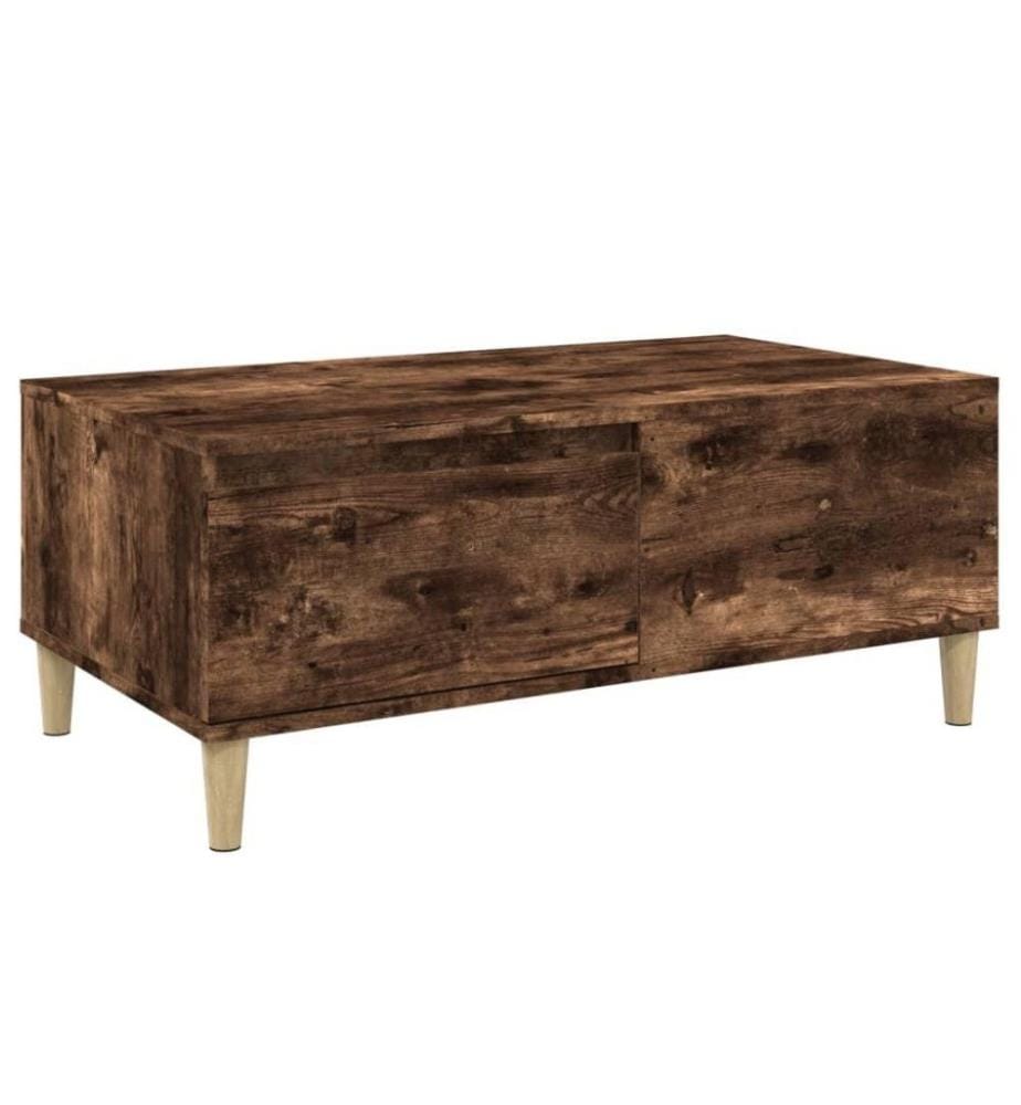 Couchtisch Räuchereiche 90x50x36,5 cm Holzwerkstoff