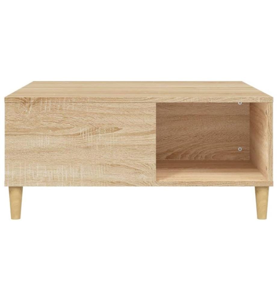 Couchtisch Sonoma-Eiche 80x80x36,5 cm Holzwerkstoff