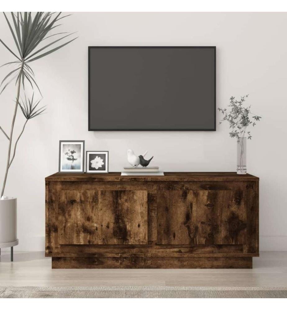 Couchtisch Räuchereiche 102x50x44 cm Holzwerkstoff