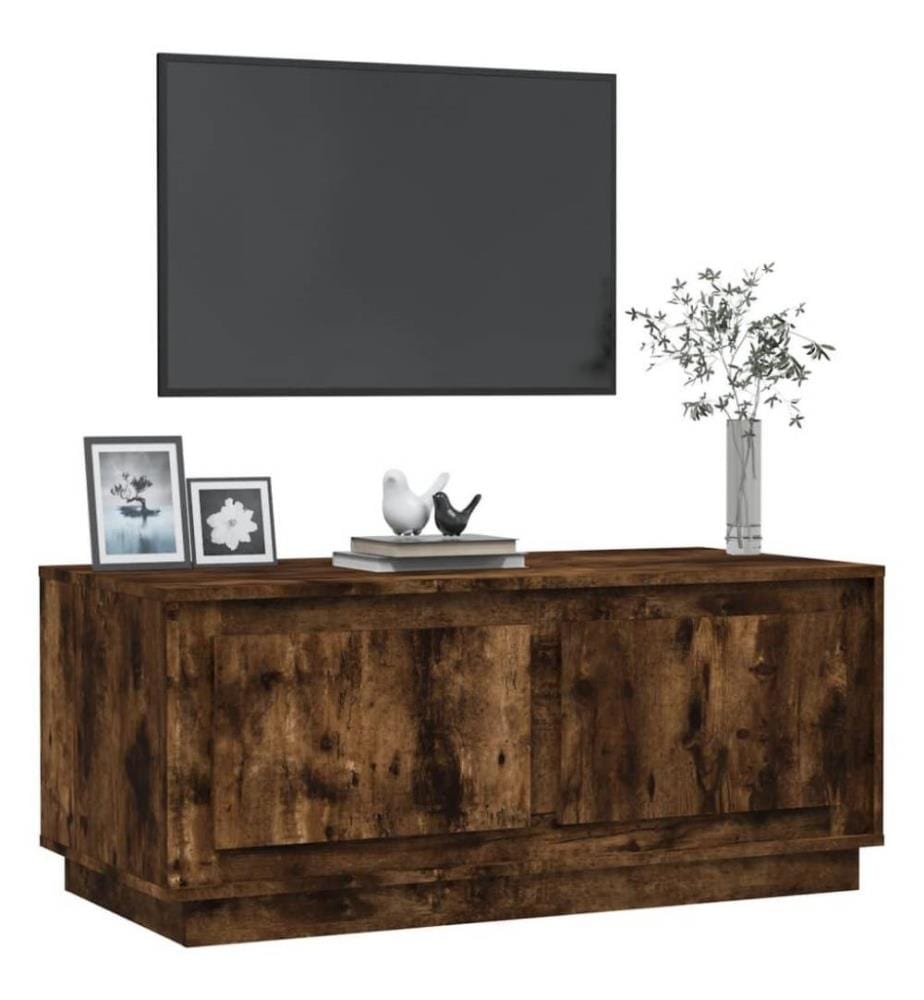 Couchtisch Räuchereiche 102x50x44 cm Holzwerkstoff