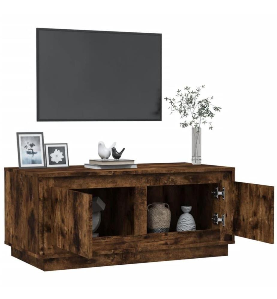 Couchtisch Räuchereiche 102x50x44 cm Holzwerkstoff