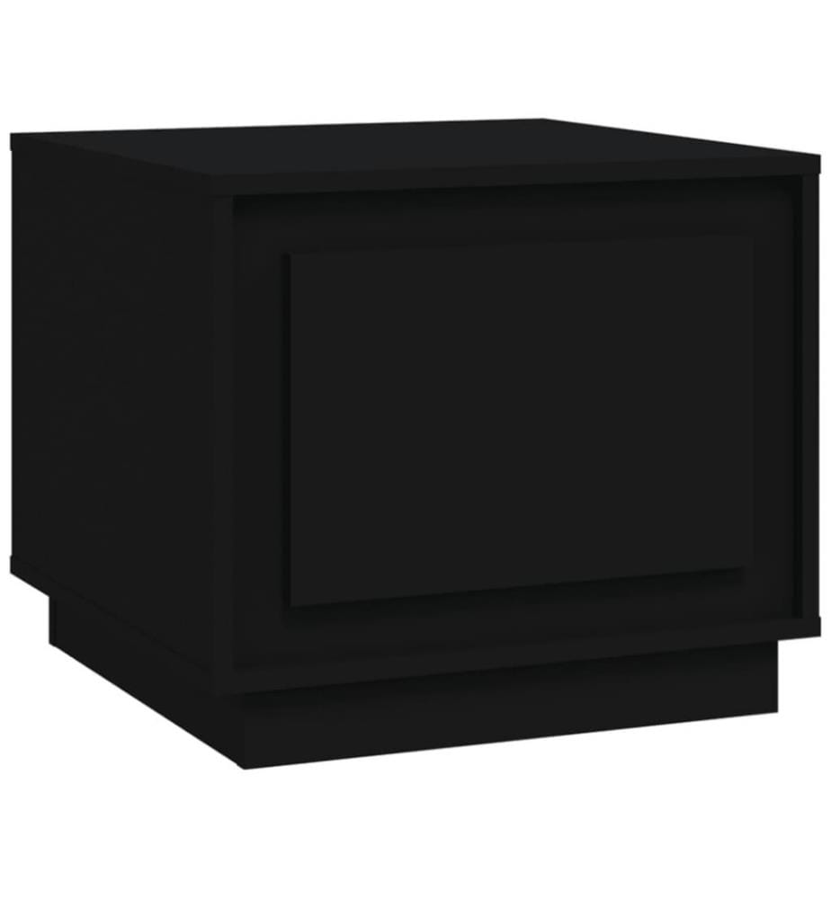 Couchtisch Schwarz 51x50x44 cm Holzwerkstoff