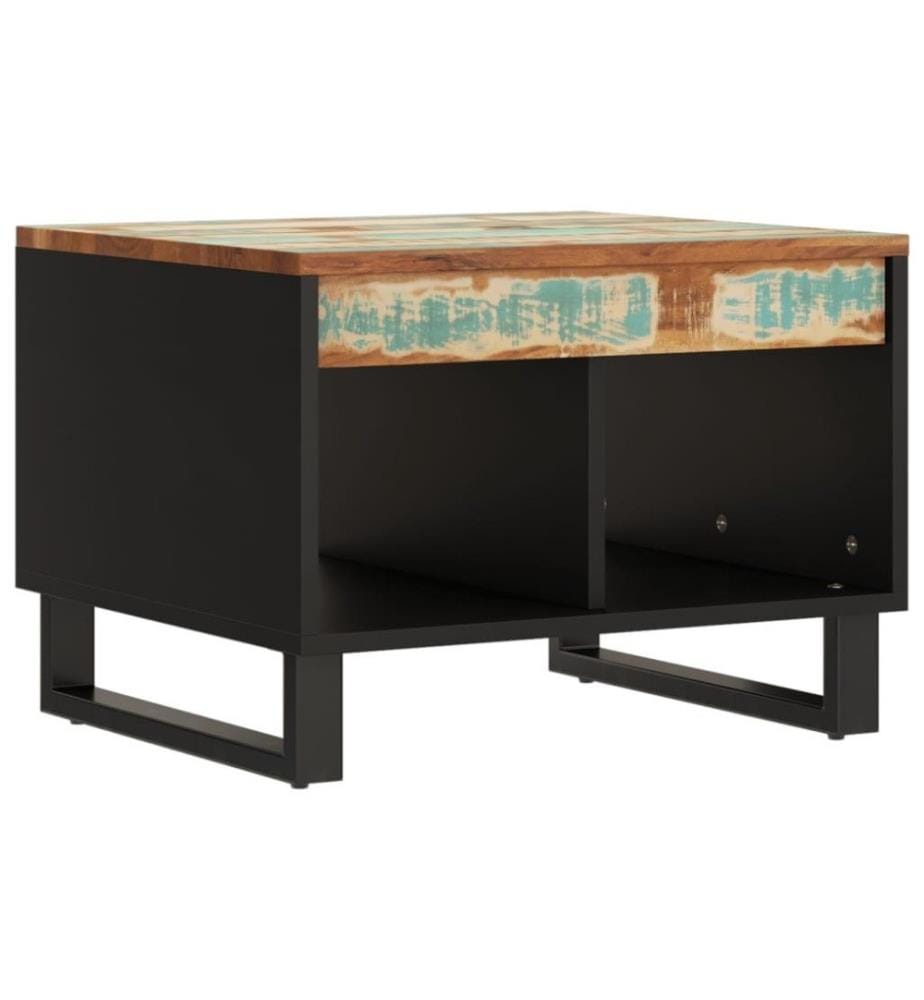 Couchtisch 55x50x40 cm Altholz Massiv