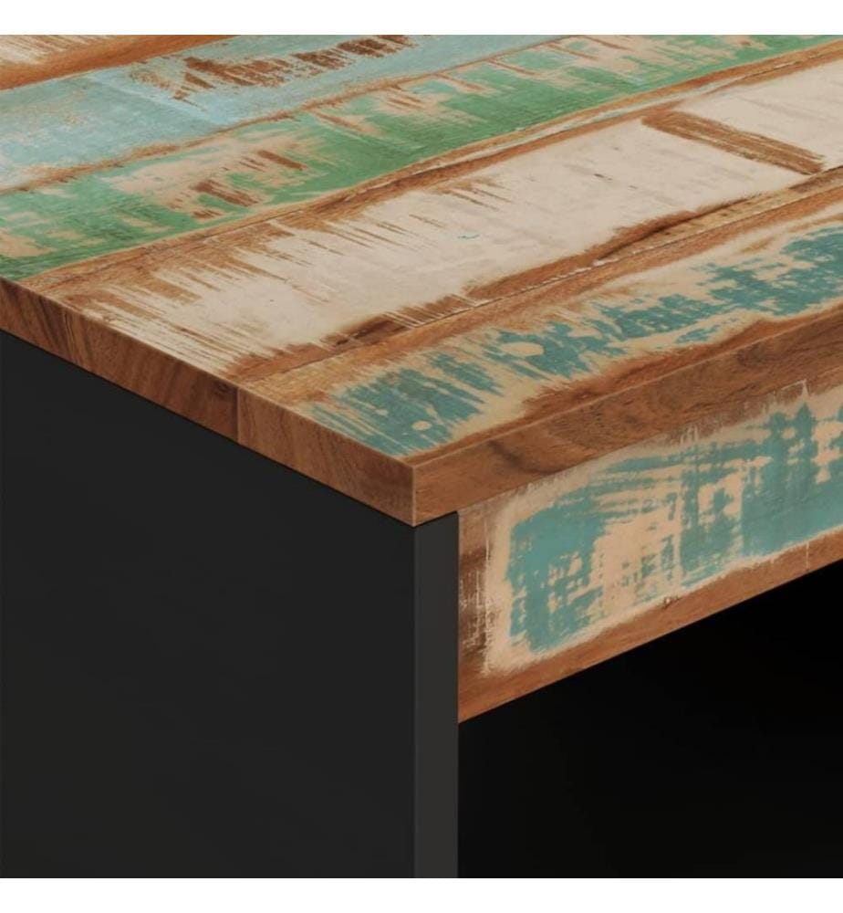 Couchtisch 55x50x40 cm Altholz Massiv