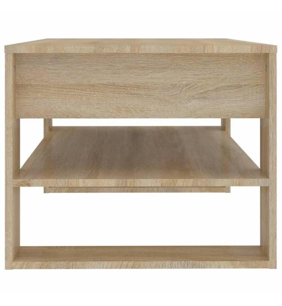 Couchtisch Sonoma-Eiche 102x55x45 cm Holzwerkstoff