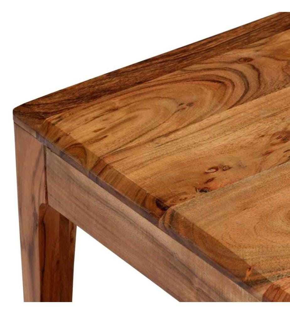 Couchtisch Massivholz 88 x 50 x 38 cm