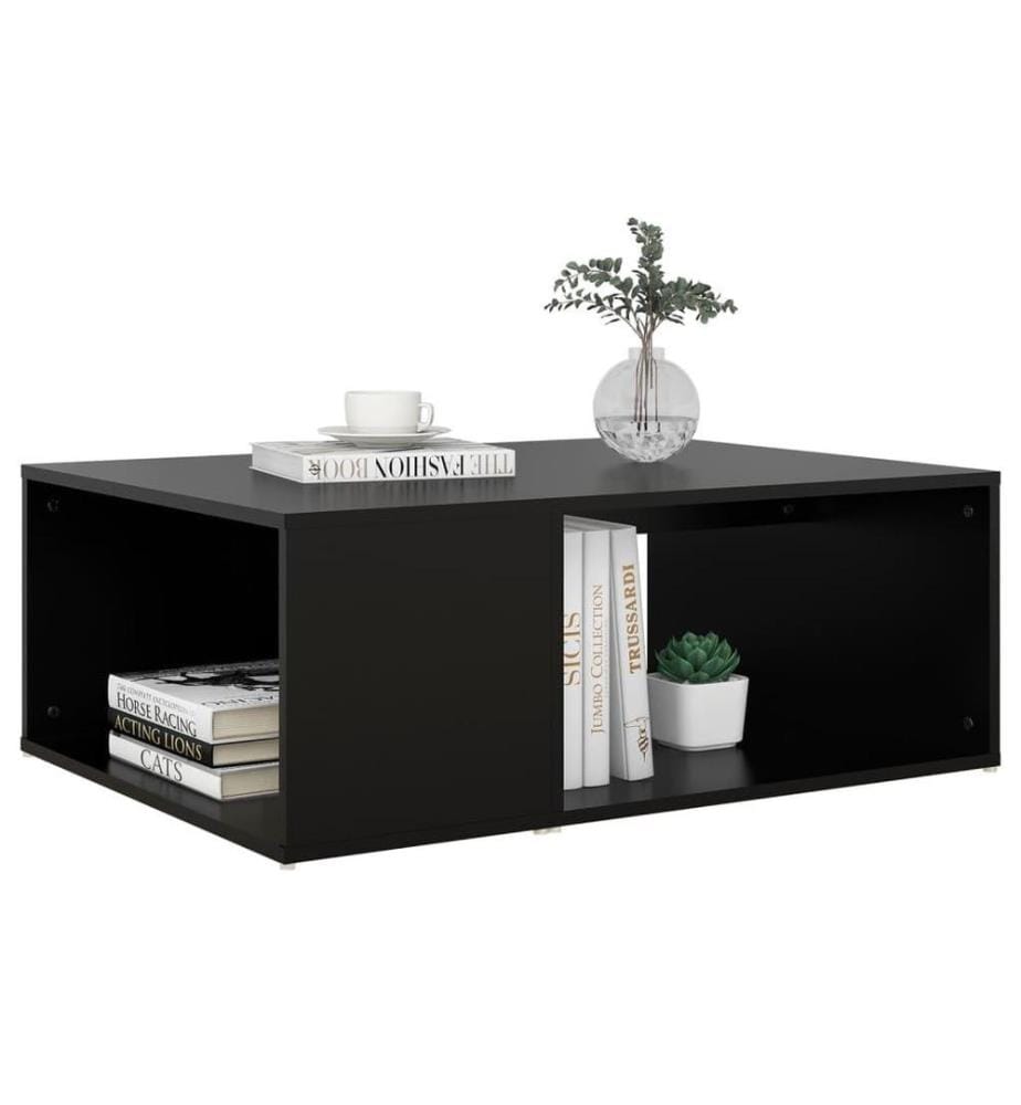 Couchtisch Schwarz 90x67x33 cm Holzwerkstoff