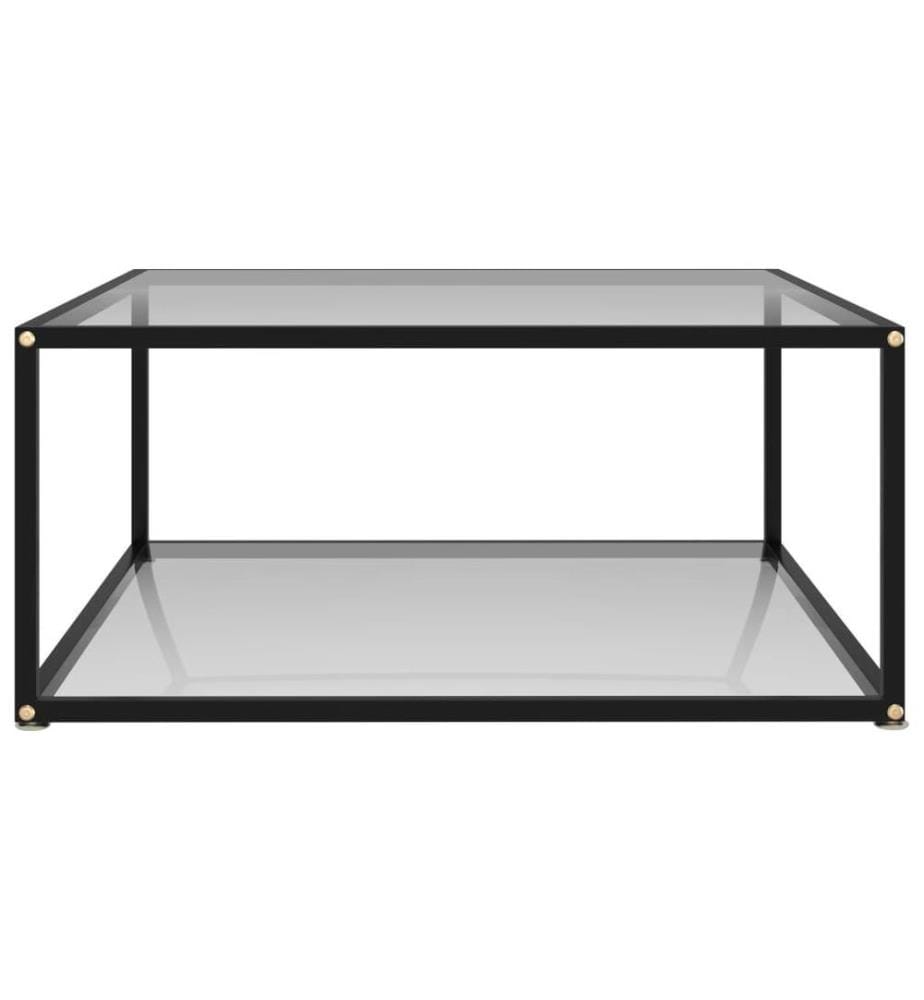 Couchtisch Transparent 80x80x35 cm Hartglas