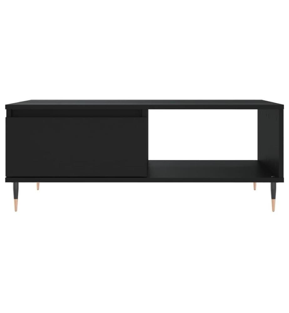 Couchtisch Schwarz 90x60x35 cm Holzwerkstoff
