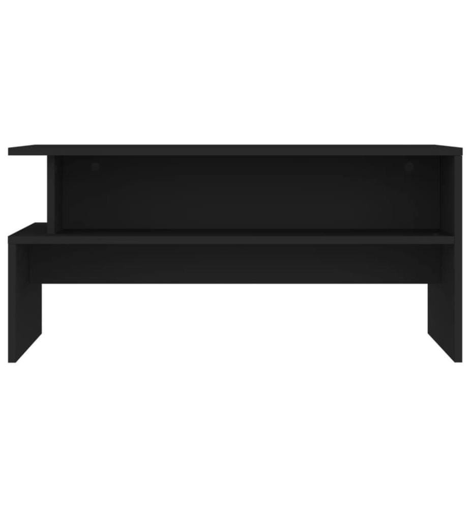 Couchtisch Schwarz 90x55x42,5 cm Holzwerkstoff