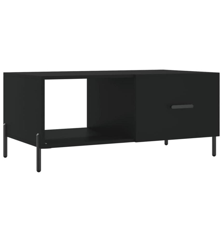 Couchtisch Schwarz 90x50x40 cm Holzwerkstoff