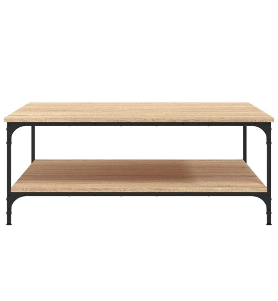 Couchtisch Sonoma-Eiche 100x100x40 cm Holzwerkstoff