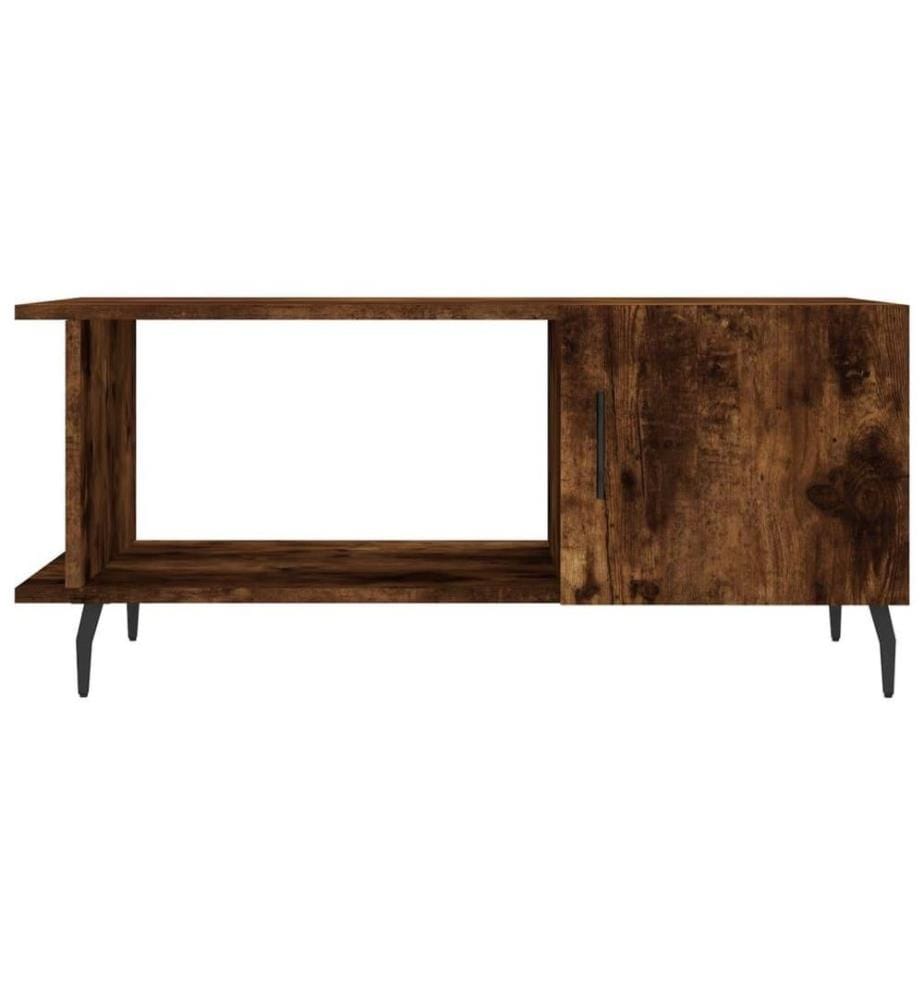 Couchtisch Räuchereiche 90x50x40 cm Holzwerkstoff