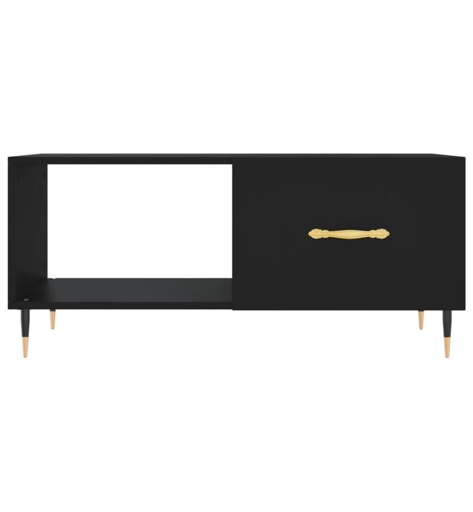 Couchtisch Schwarz 90x50x40 cm Holzwerkstoff