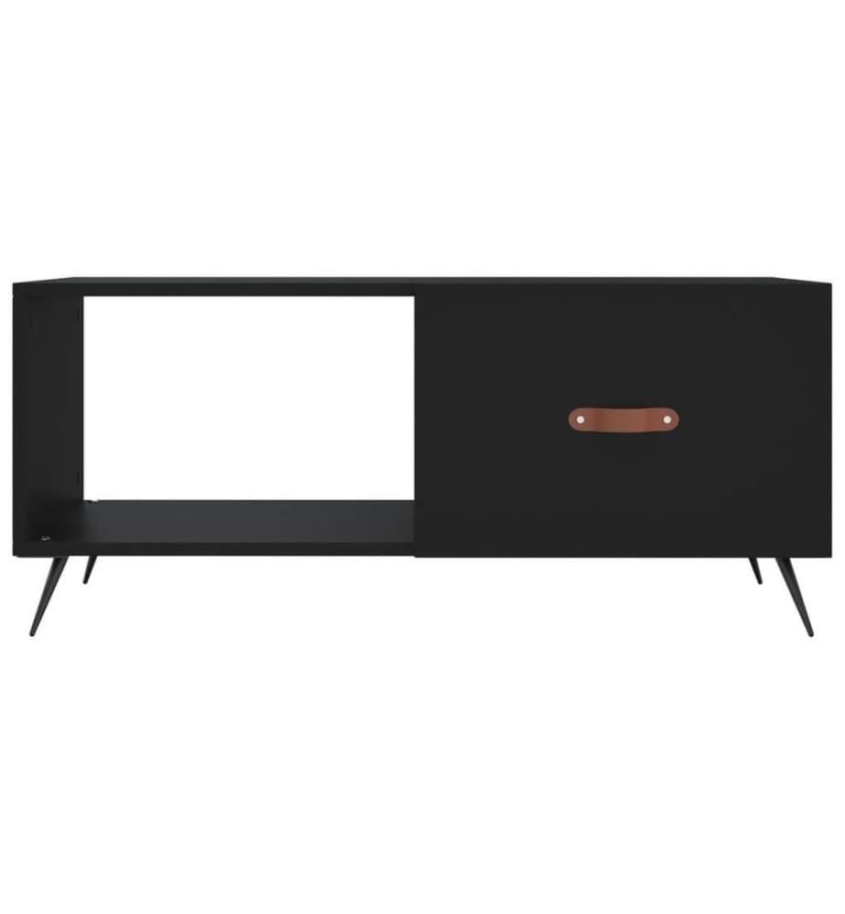 Couchtisch Schwarz 90x50x40 cm Holzwerkstoff