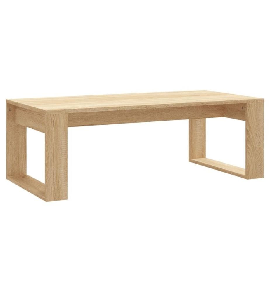 Couchtisch Sonoma-Eiche 102x50x35 cm Holzwerkstoff