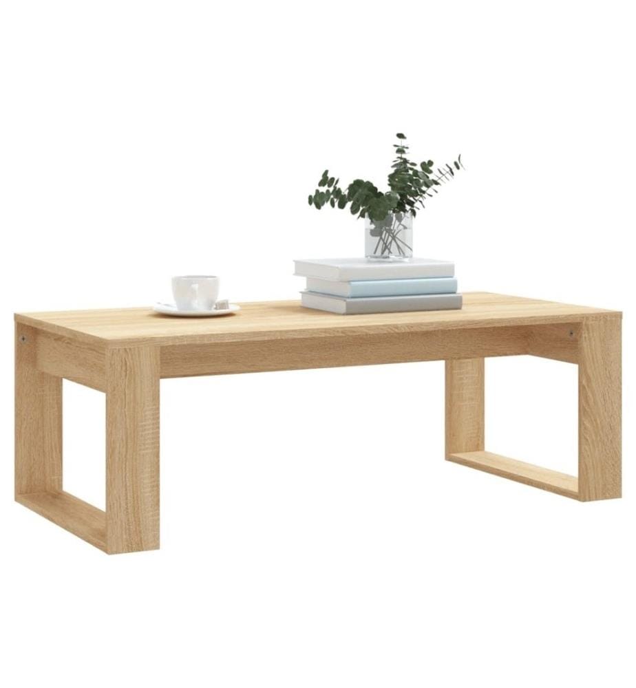Couchtisch Sonoma-Eiche 102x50x35 cm Holzwerkstoff