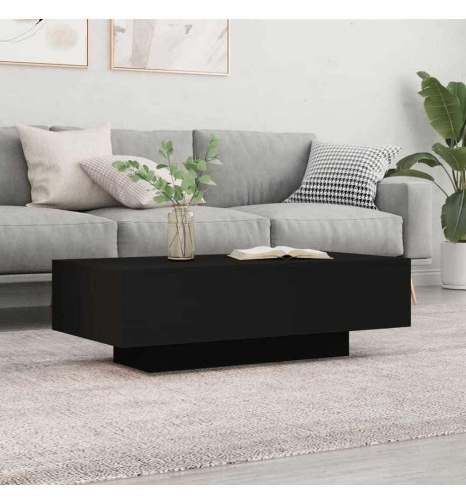 Couchtisch Schwarz 100x49,5x31 cm Holzwerkstoff