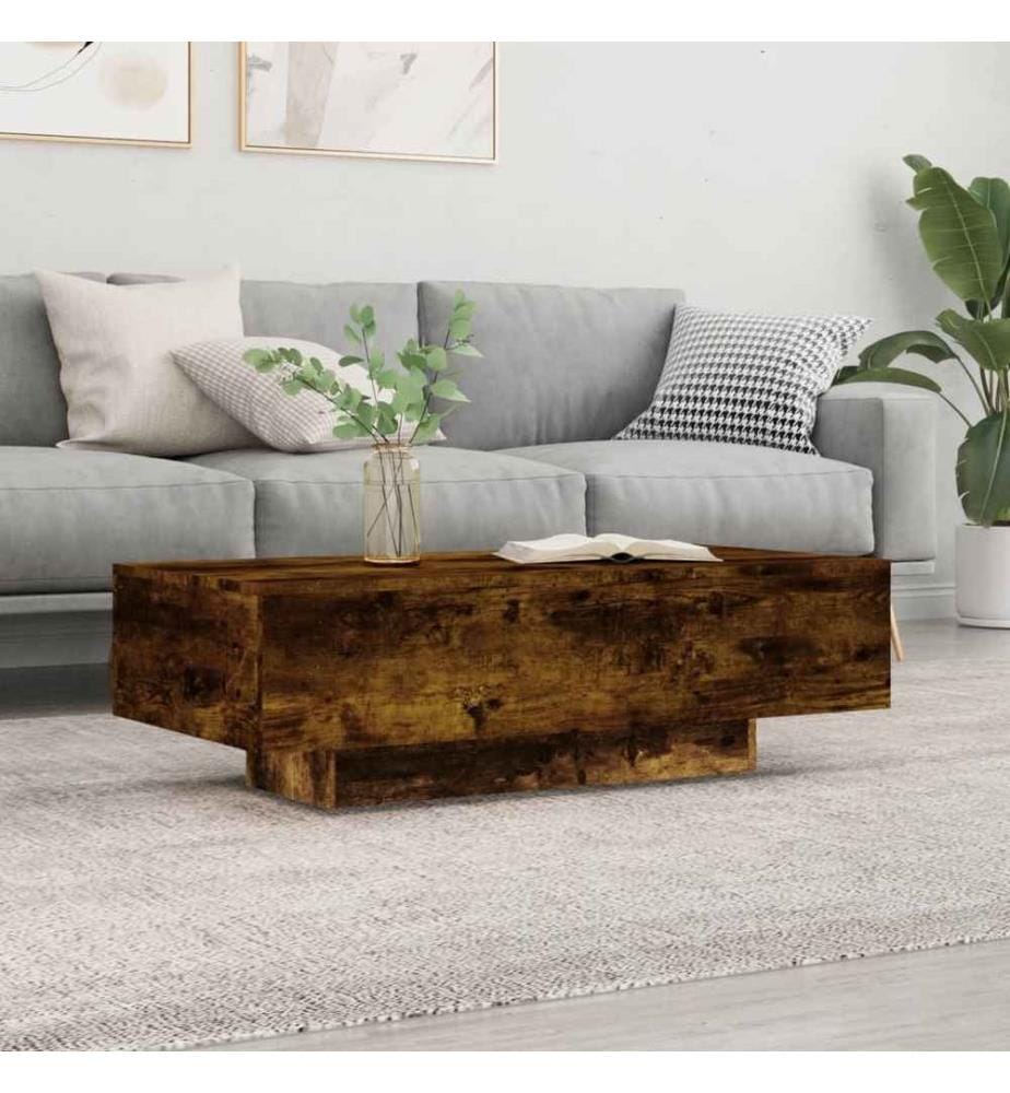 Couchtisch Räuchereiche 100x49,5x31 cm Holzwerkstoff