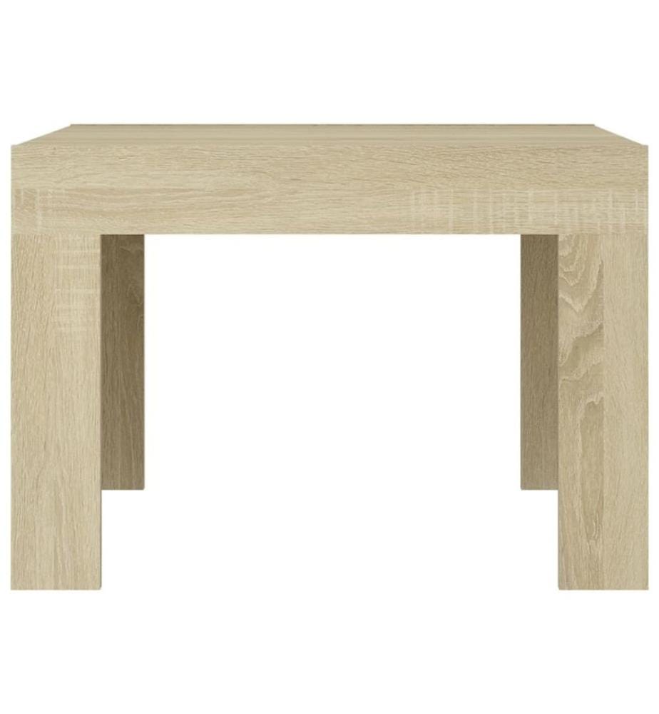 Couchtisch Sonoma-Eiche 50x50x35 cm Holzwerkstoff