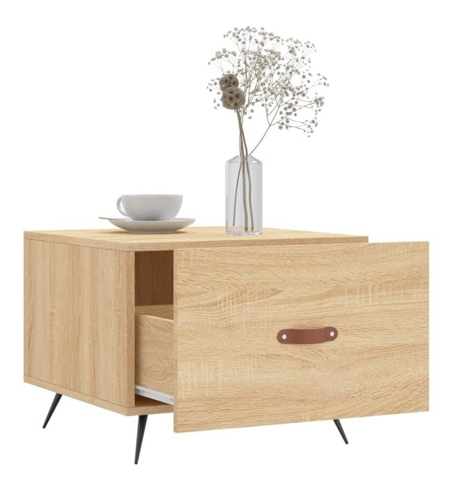 Couchtische 2 Stk. Sonoma-Eiche 50x50x40 cm Holzwerkstoff