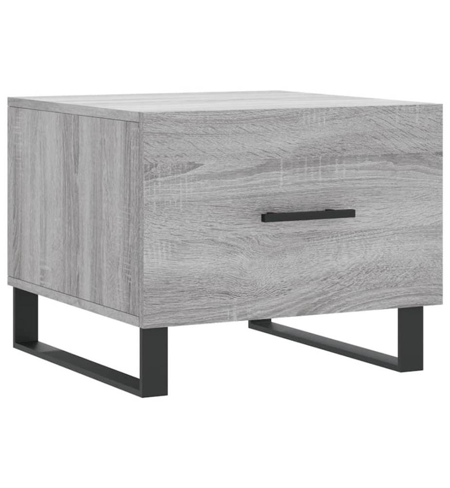 Couchtische 2 Stk. Grau Sonoma 50x50x40 cm Holzwerkstoff