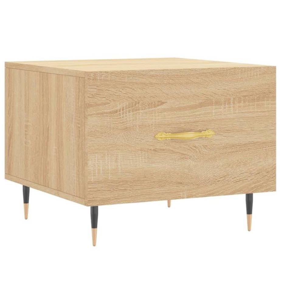 Couchtische 2 Stk. Sonoma-Eiche 50x50x40 cm Holzwerkstoff