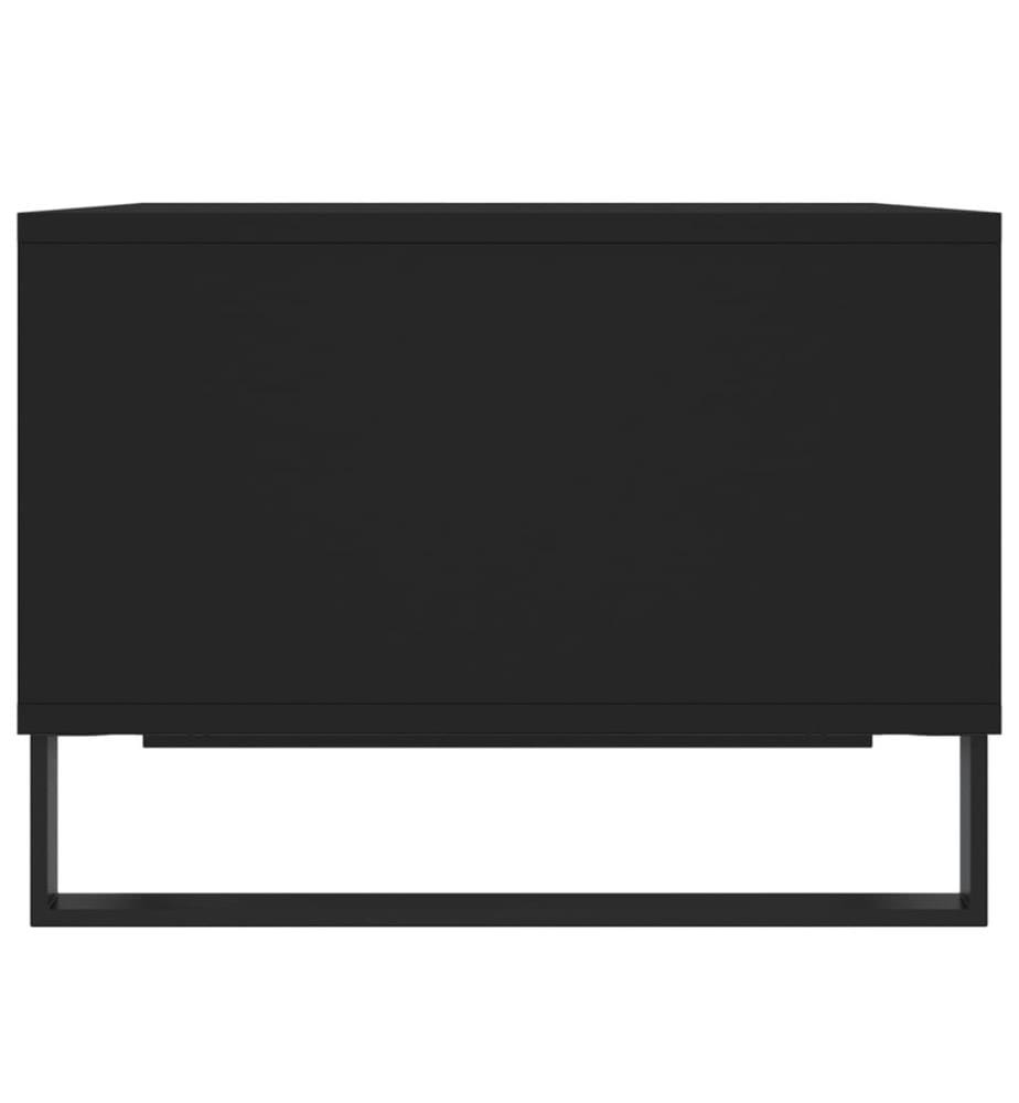 Couchtisch Schwarz 60x50x36,5 cm Holzwerkstoff