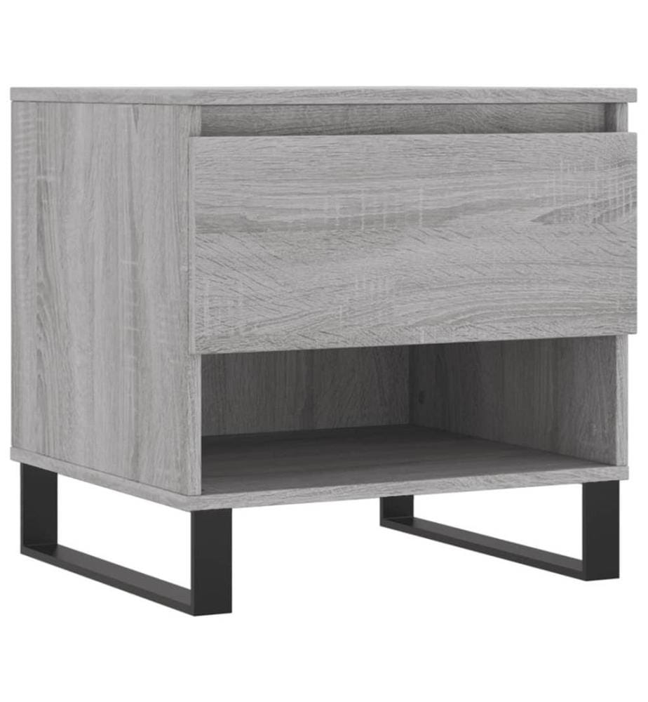Couchtische 2 Stk. Grau Sonoma 50x46x50 cm Holzwerkstoff
