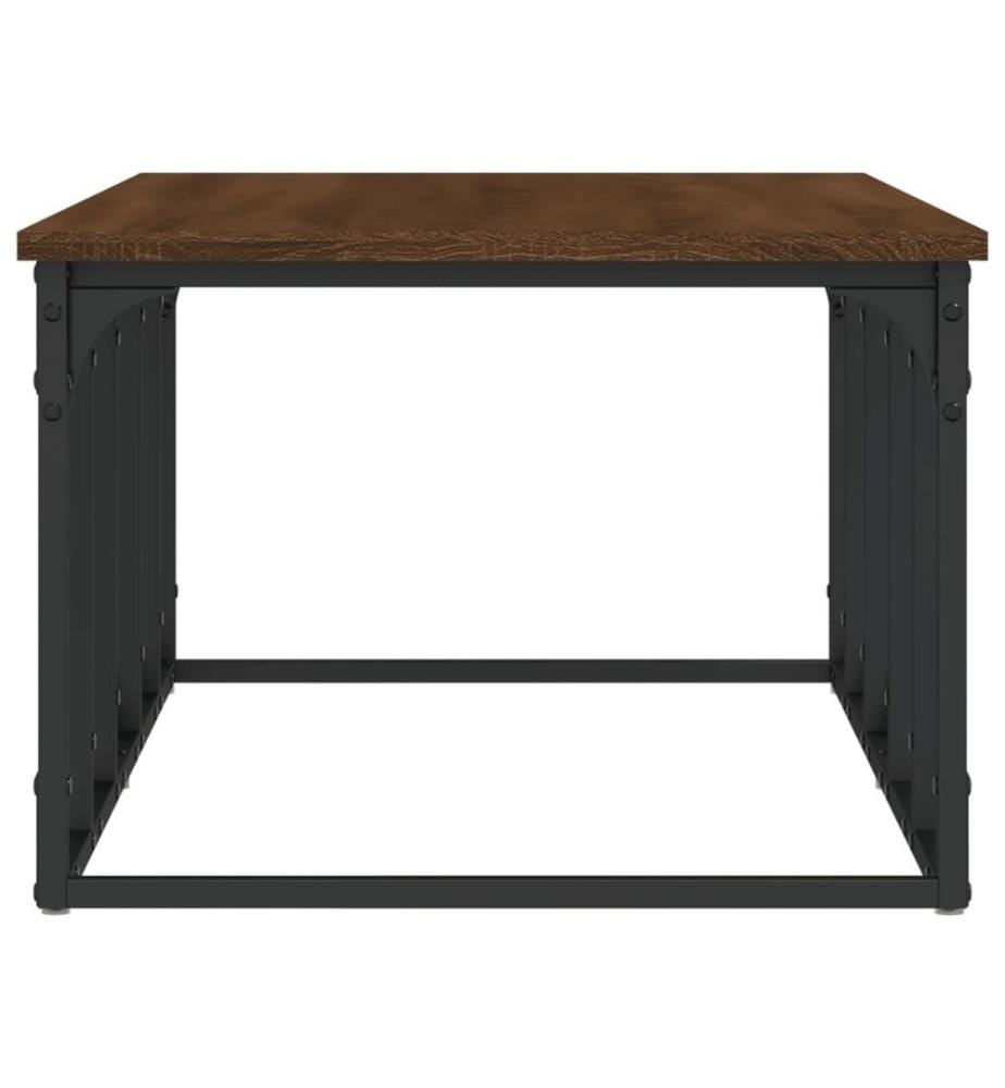 Couchtisch Braun Eichen-Optik 100x50x35,5 cm Holzwerkstoff