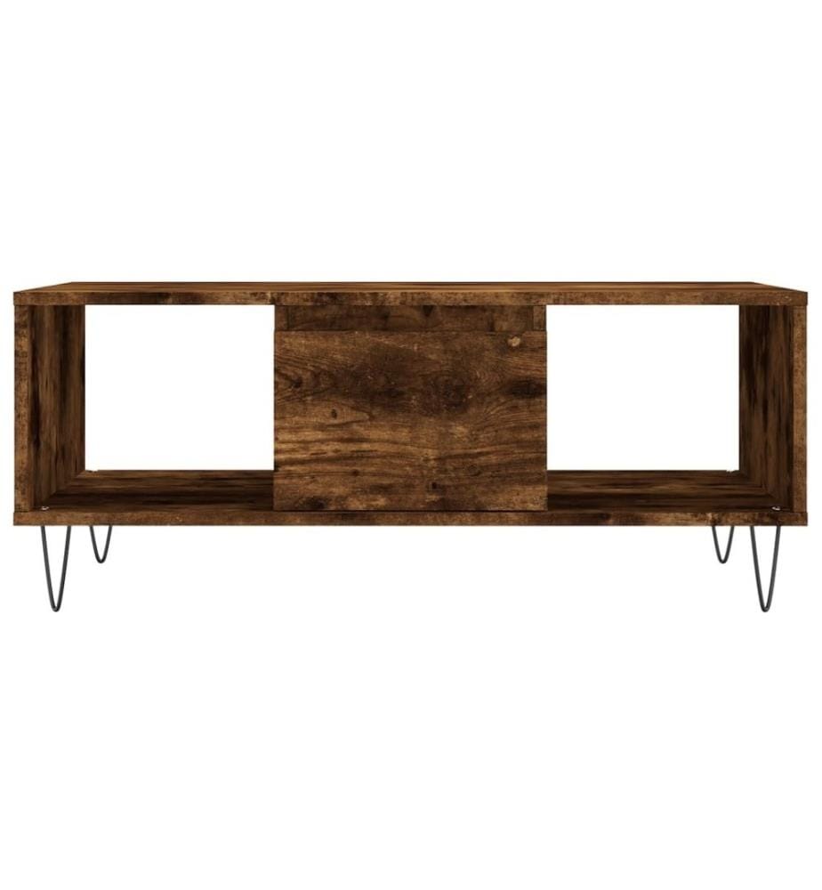 Couchtisch Räuchereiche 90x50x36,5 cm Holzwerkstoff
