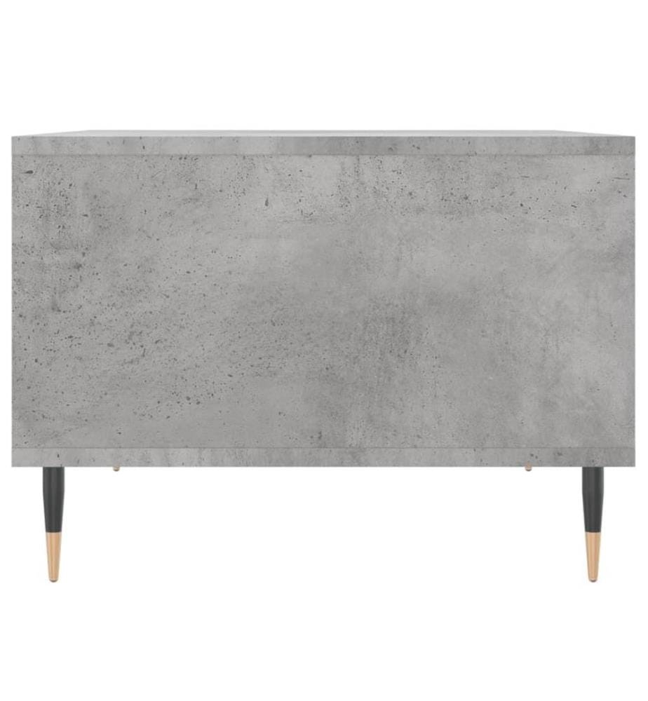 Couchtisch Betongrau 60x50x36,5 cm Holzwerkstoff
