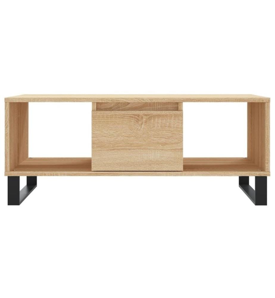 Couchtisch Sonoma-Eiche 90x50x36,5 cm Holzwerkstoff