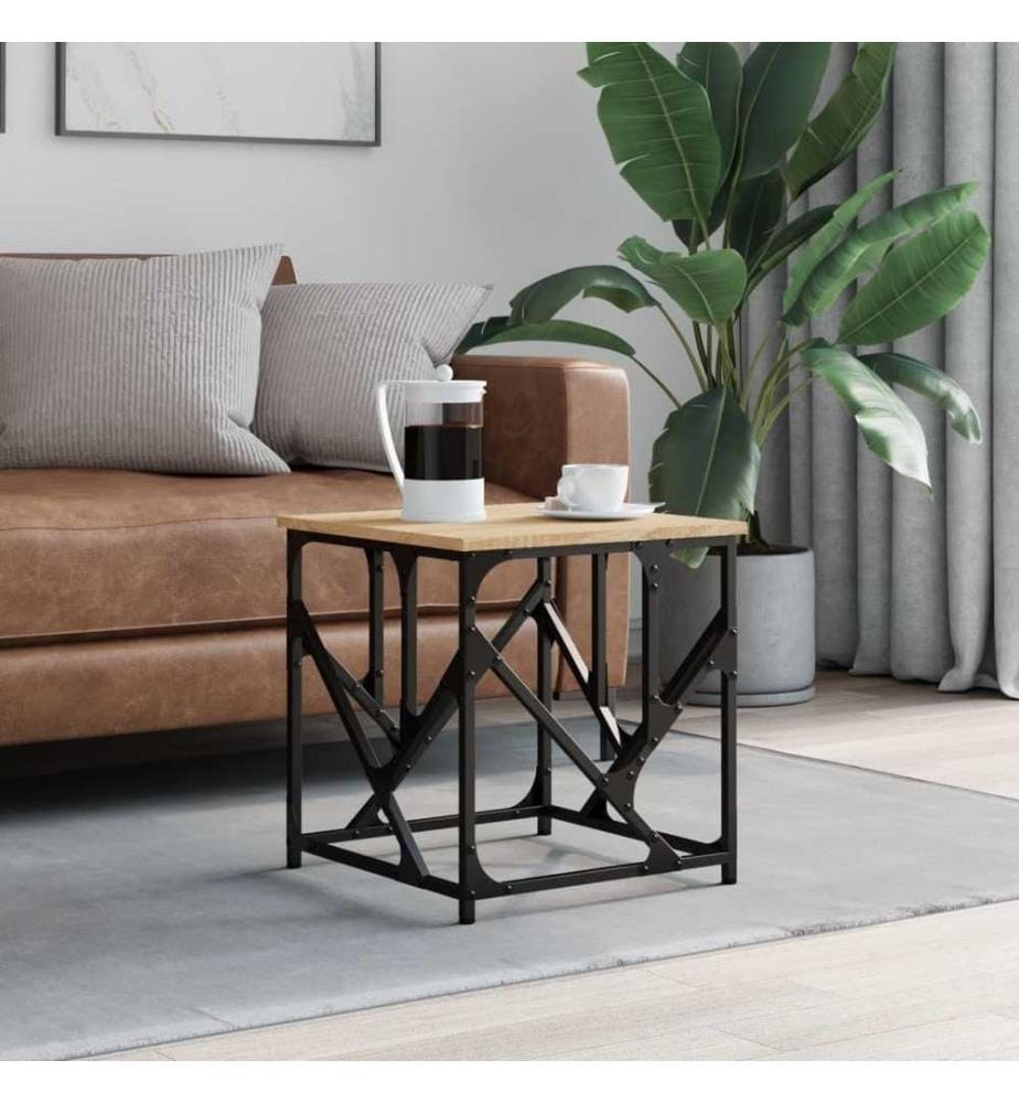 Couchtisch Sonoma-Eiche 45x45x47,5 cm Holzwerkstoff