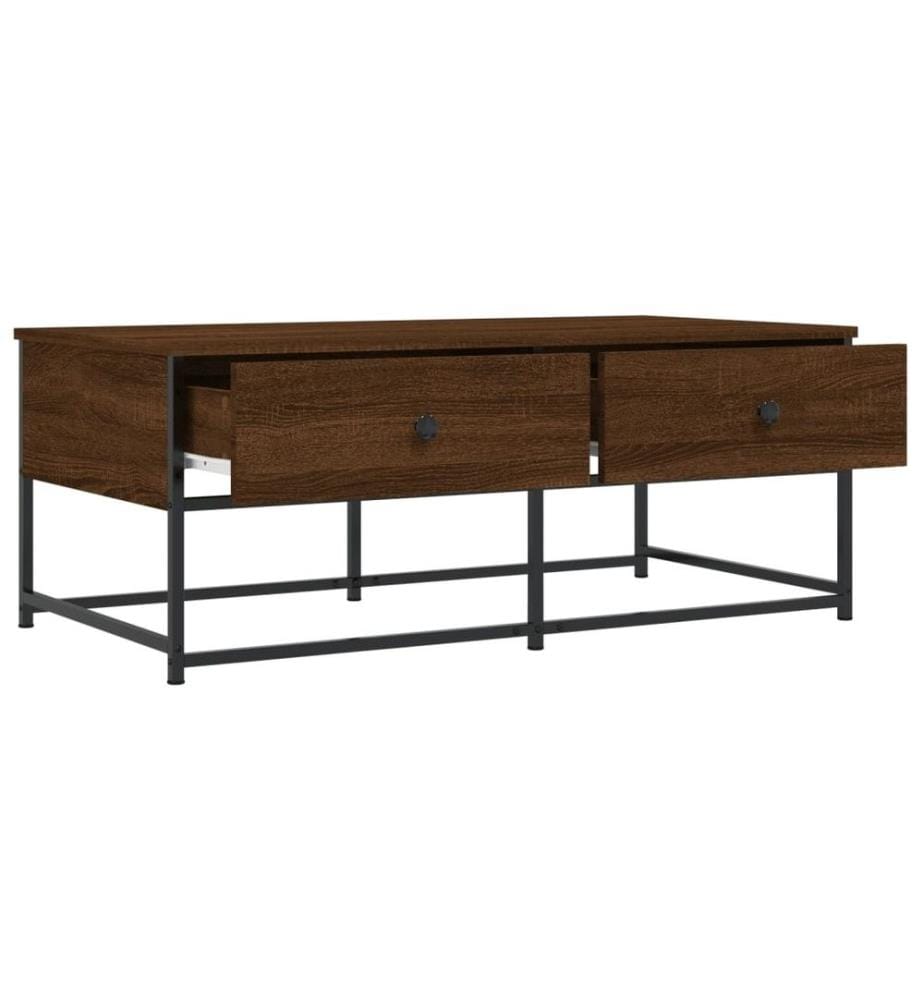 Couchtisch Braun Eichen-Optik 100x51x40 cm Holzwerkstoff