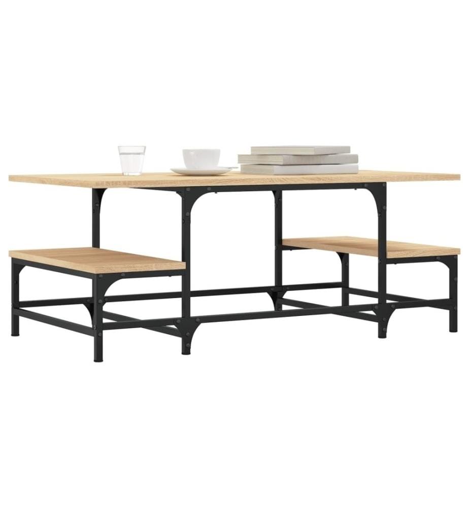 Couchtisch Sonoma-Eiche 100x50,5x40 cm Holzwerkstoff