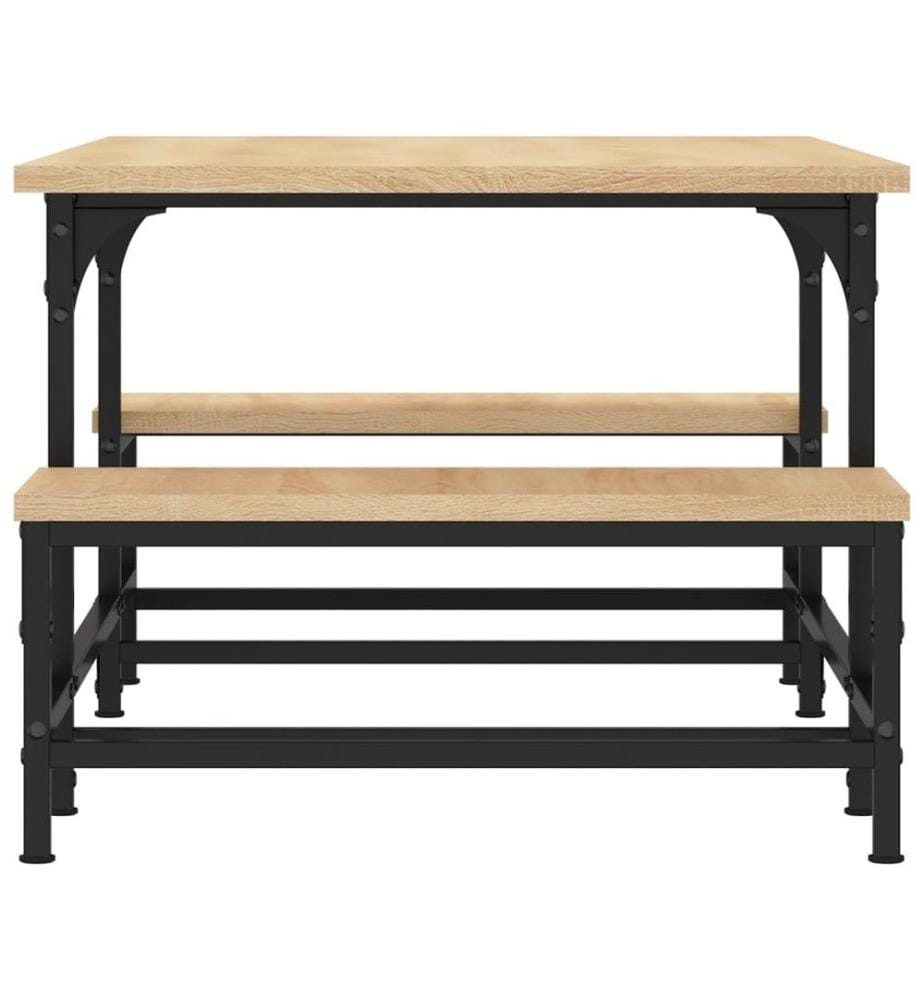 Couchtisch Sonoma-Eiche 100x50,5x40 cm Holzwerkstoff