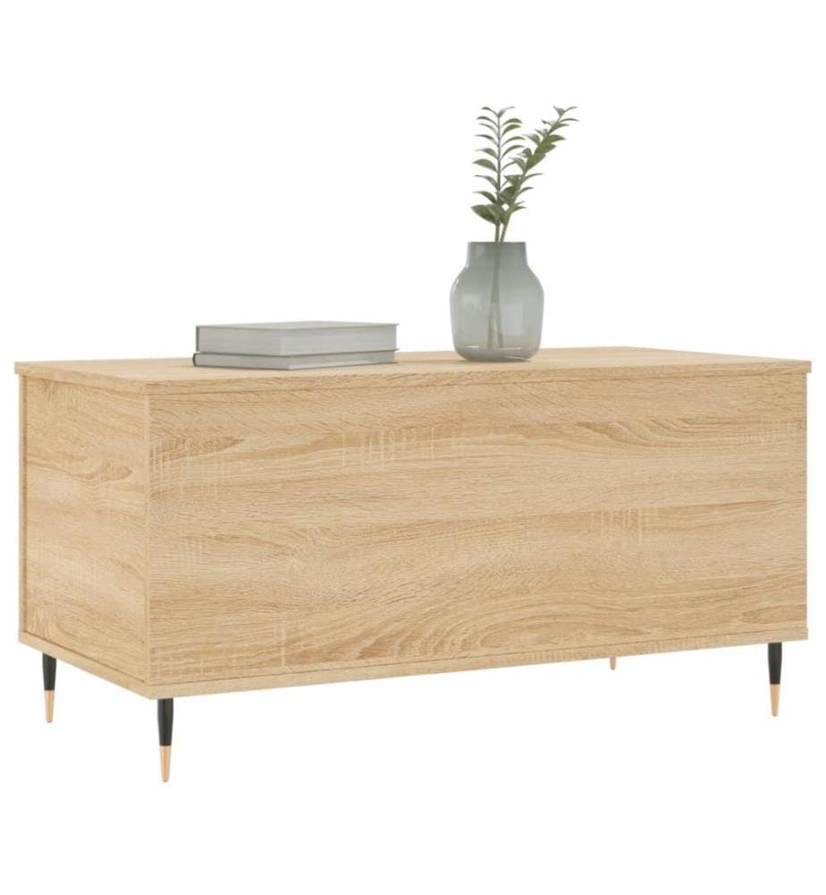 Couchtisch Sonoma-Eiche 90x44,5x45 cm Holzwerkstoff