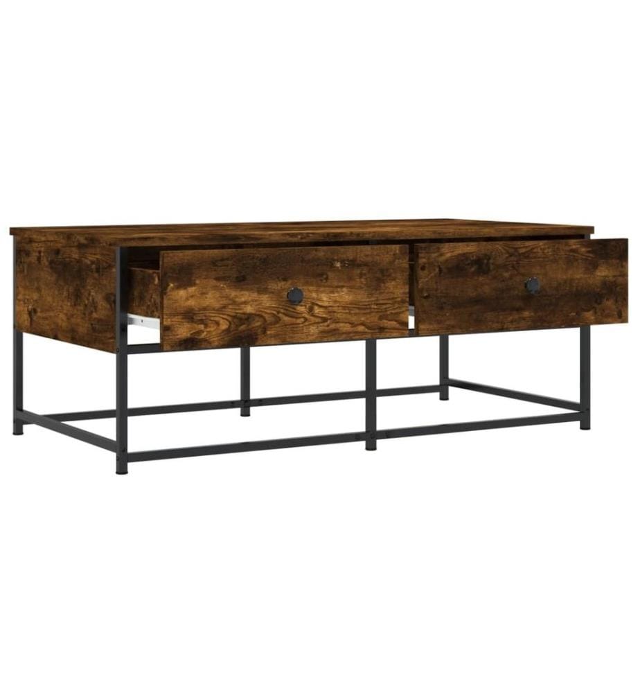 Couchtisch Räuchereiche 100x51x40 cm Holzwerkstoff