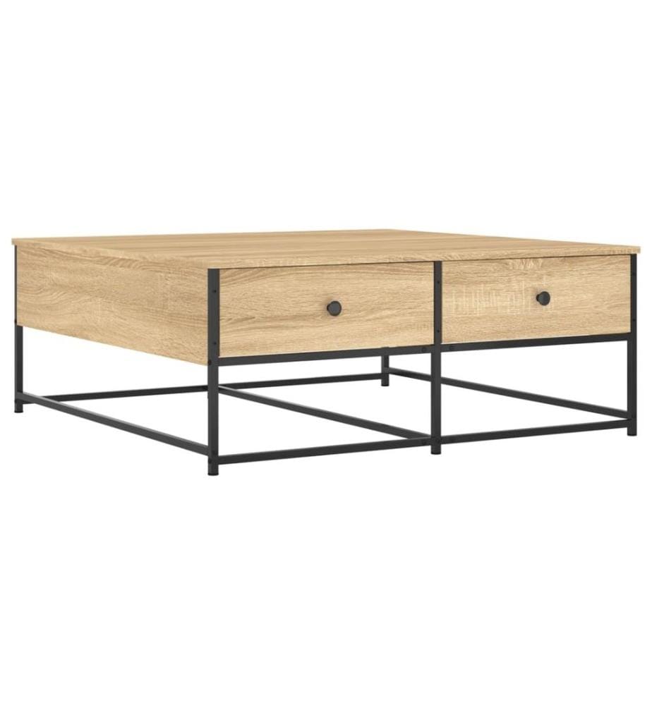 Couchtisch Sonoma-Eiche 100x99x40 cm Holzwerkstoff