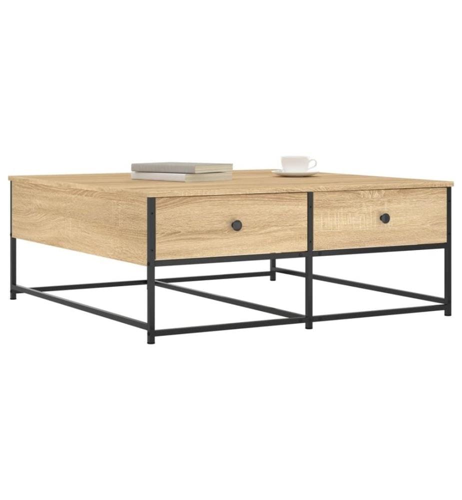 Couchtisch Sonoma-Eiche 100x99x40 cm Holzwerkstoff