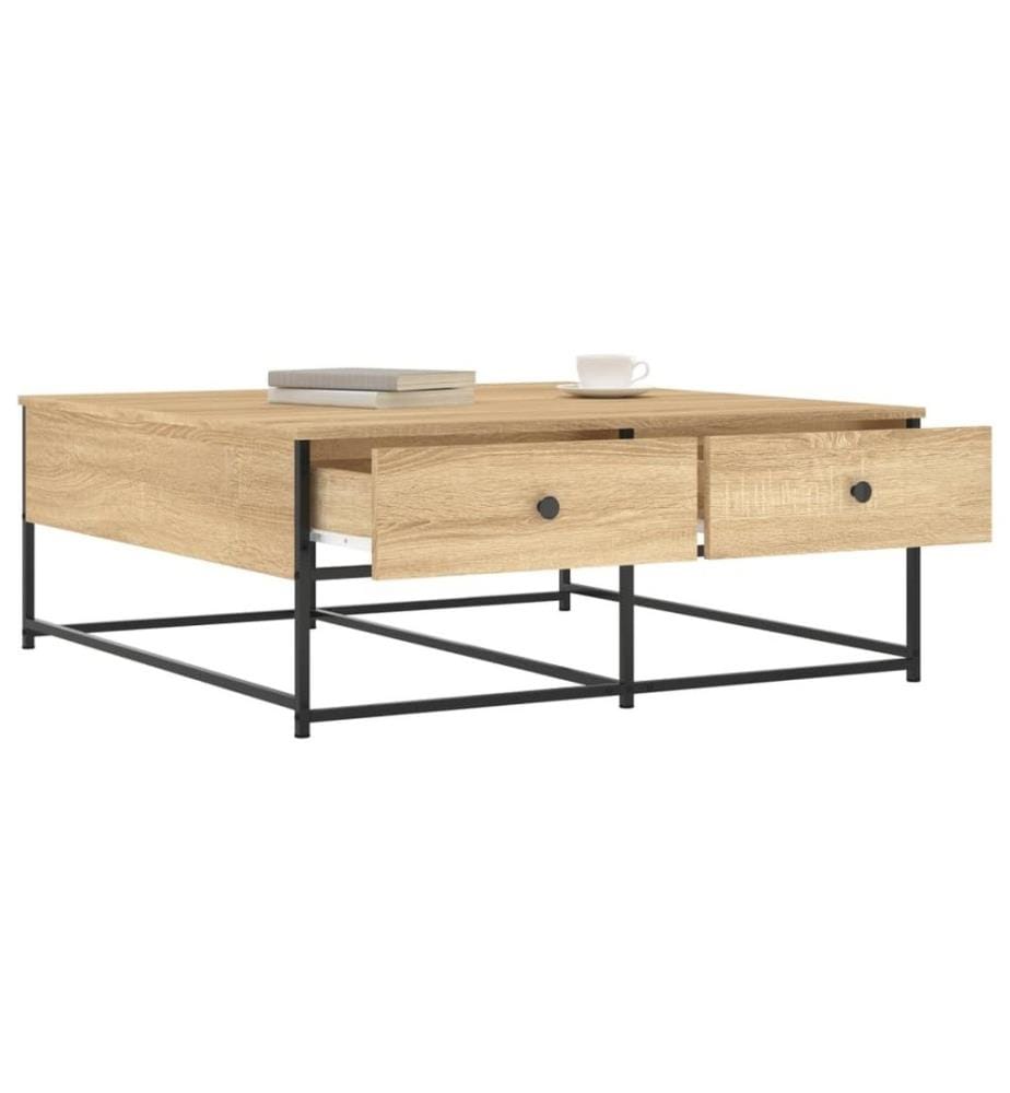 Couchtisch Sonoma-Eiche 100x99x40 cm Holzwerkstoff
