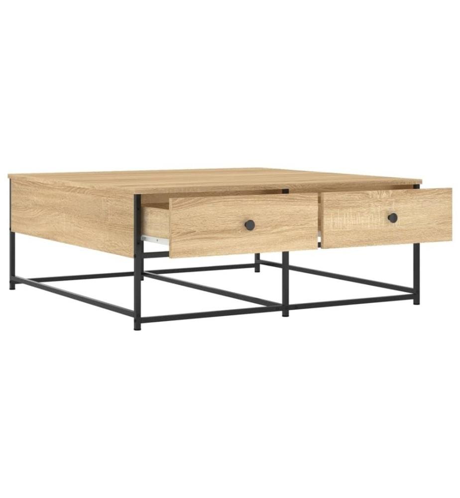 Couchtisch Sonoma-Eiche 100x99x40 cm Holzwerkstoff