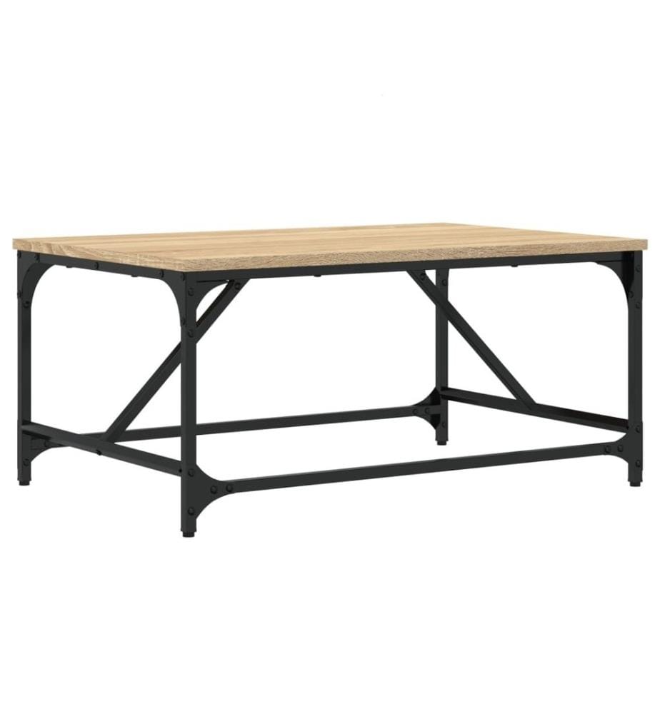 Couchtisch Sonoma-Eiche 75x50x35 cm Holzwerkstoff