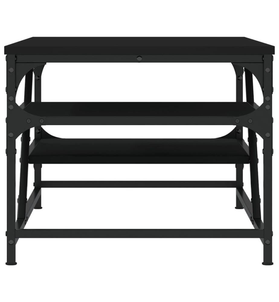 Couchtisch Schwarz 100x49x40 cm Holzwerkstoff