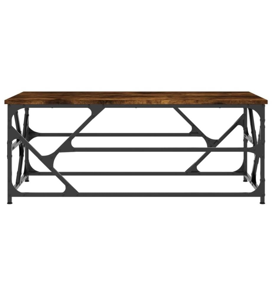 Couchtisch Räuchereiche 100x50x40 cm Holzwerkstoff