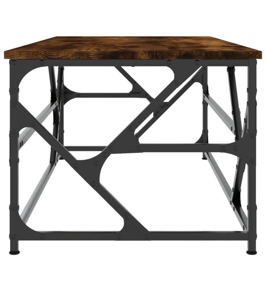 Couchtisch Räuchereiche 100x50x40 cm Holzwerkstoff