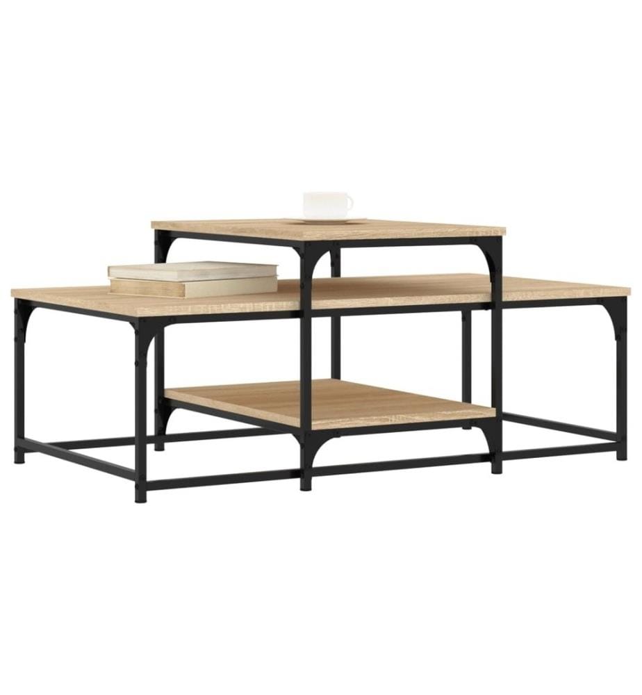 Couchtisch Sonoma-Eiche 102x60x45 cm Holzwerkstoff