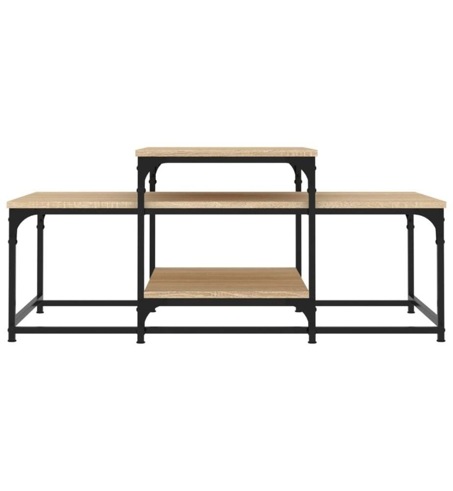 Couchtisch Sonoma-Eiche 102x60x45 cm Holzwerkstoff