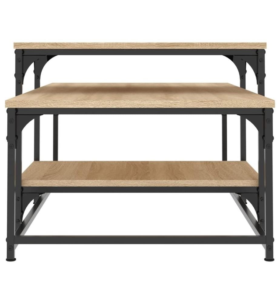 Couchtisch Sonoma-Eiche 102x60x45 cm Holzwerkstoff